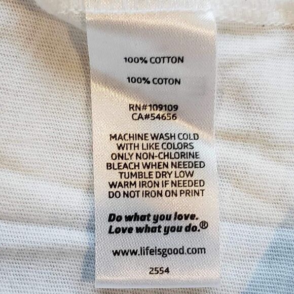 Life is Good Long Sleeve Crusher Tee Dr Suess Cindy Lou Who Christmas Large L - Picture 6 of 8